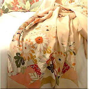 VINTAGE 70'S HAND EMBELLISHED KIMONO